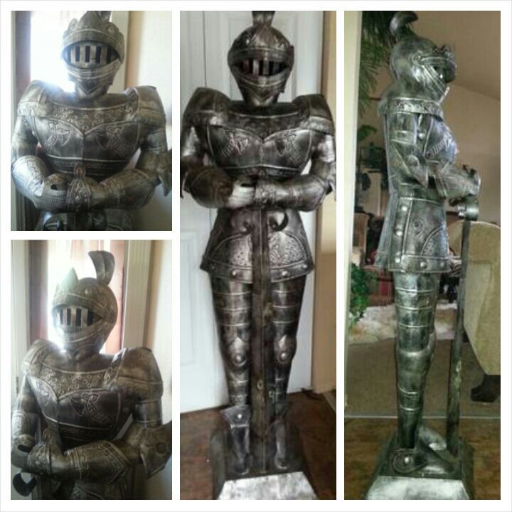 5ft Free Standing Suit of Armor Knight Statue for Sale in Federal Way