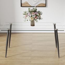 Modern Glass Dining Table!