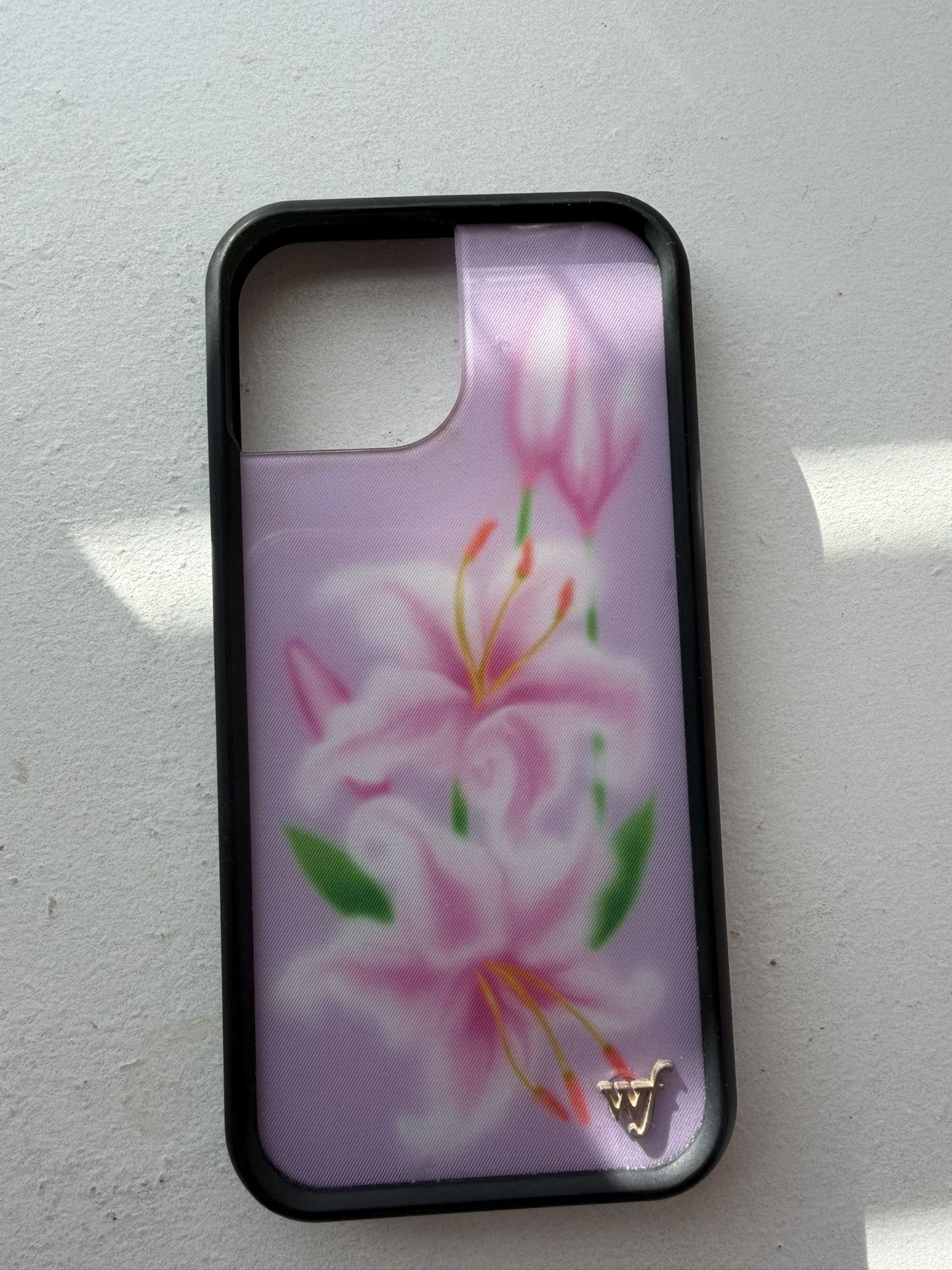 Pink Lily iPhone 15 Case Wildflowercases