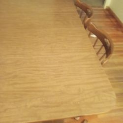 Wood Dining Room Set