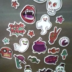 Custom Made Halloween Magnets