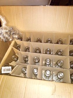 Salt and pepper shakers brand new 24 and all with tops all four $5