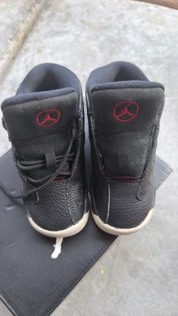 Air Jordan Black Mid-Top Sneakers 7c kids shoes