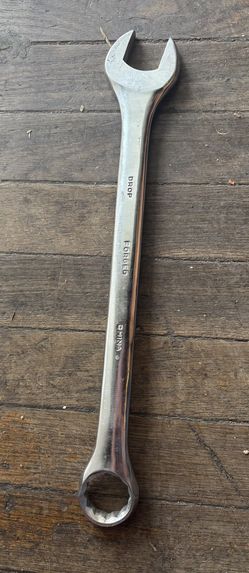 LARGE OLYMPIA 1-1/4” COMBINATION WRENCH Open End &  Closed End
