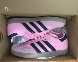 Kids Adidas Samba Messi Pink Sneakers