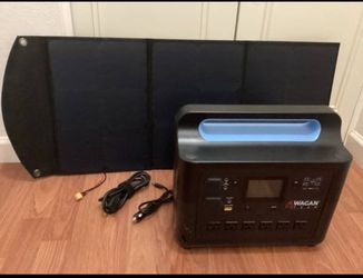 Power Station With Solar Panel 60W