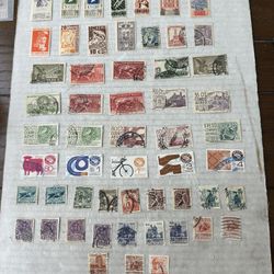 Mexico Collection Of 60 Used Stamps 