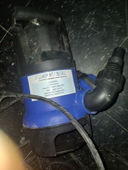 Sump Marine Sump Pump