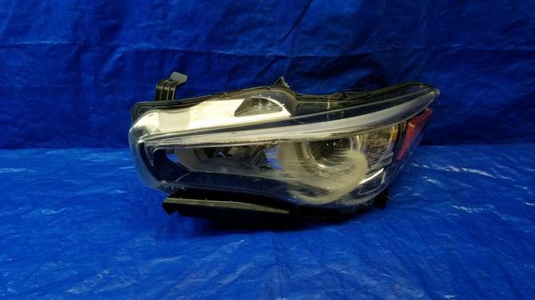 2014-2018 INFINITI Q50 LEFT SIDE XENON HEADLIGHT HEADLAMP W/O ADAPTIVE