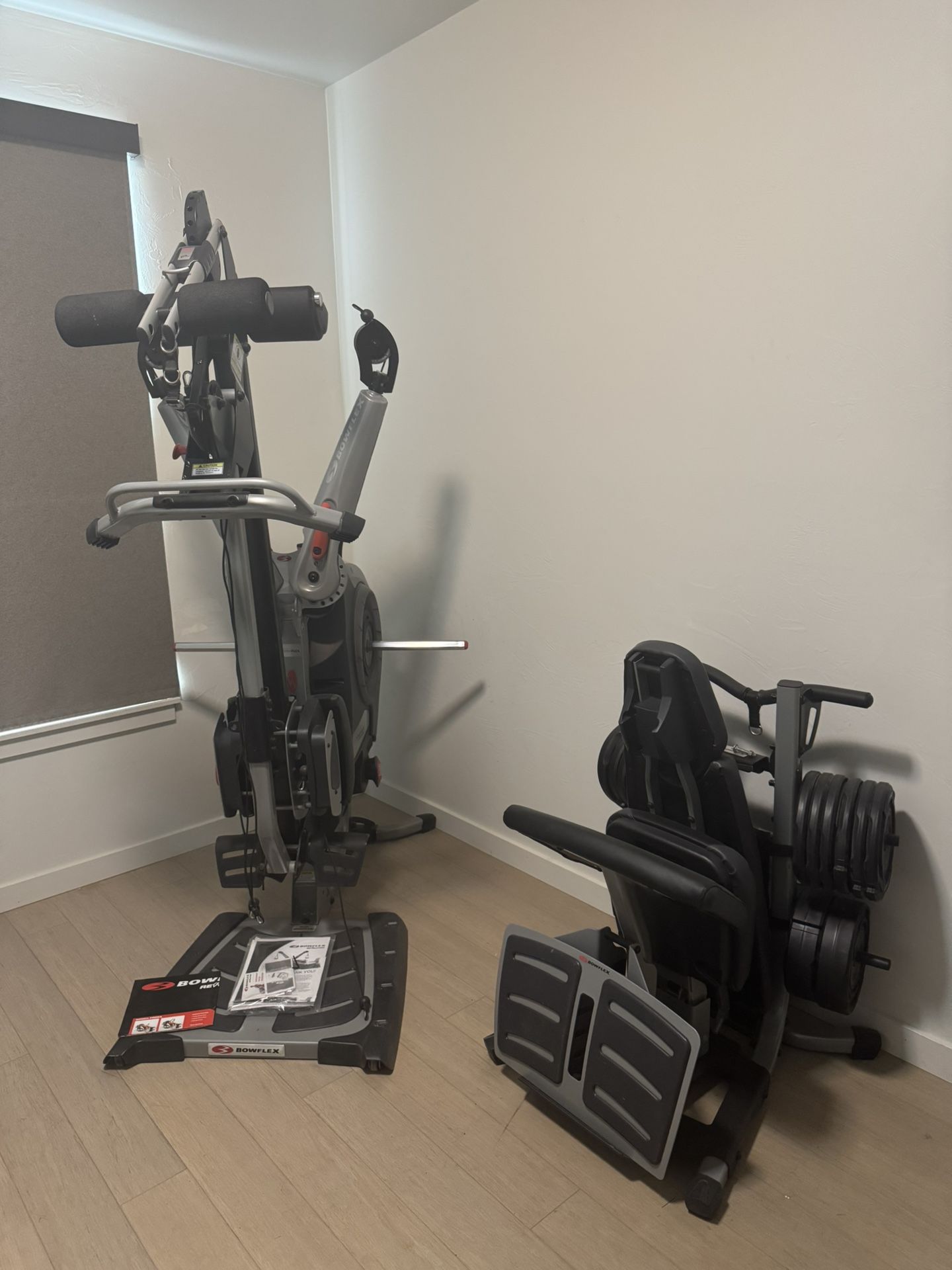 Bowflex Revolution Home Gym + Accessories Rack β BRAND NEW! Never used, comes with all attachments & rack for weights & accessories Retails over $3000