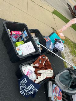 Garage sale in Westmont just started Ogden in Blackhawk just south of Ogden everything is new
