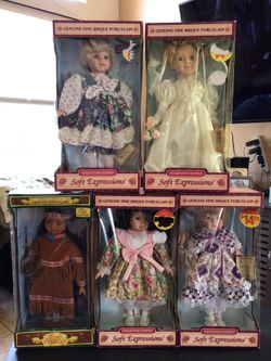Soft Expressions Porcelain Dolls