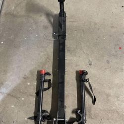 Allen Sports Deluxe 2-Bicycle Hitch Mounted Bike Rack Carrier