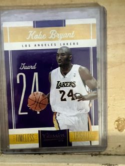 Kobe Bryant Card 2010