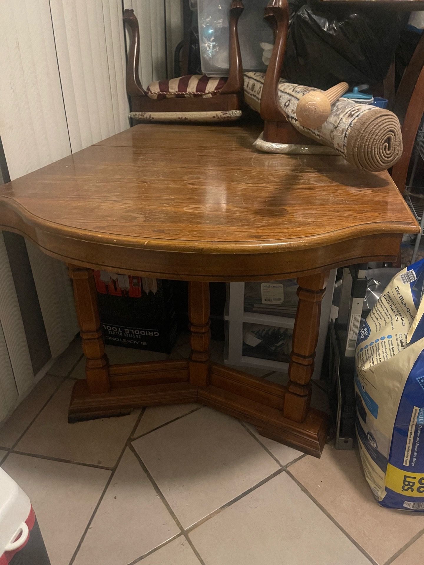 Wood family table