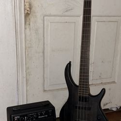 Bass Guitar W/ Amp