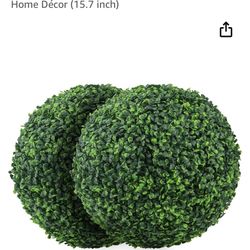 2 Topiary Balls 