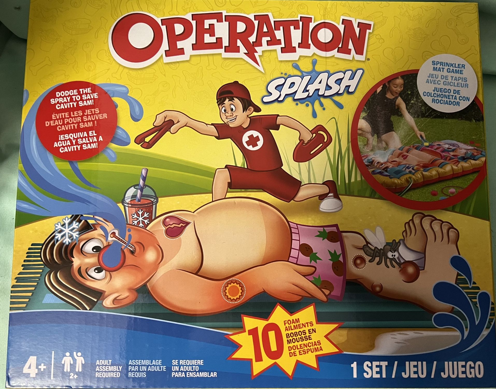 Operation Splash Classic Game By Hasbro 