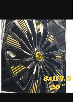 20" Wheels | Bolt Pattern: 5x114.3 (5x4.5) ​Give your daily driver, muscle car, or crossover a massive upgrade! Popular 20-inch wheels in the super ve