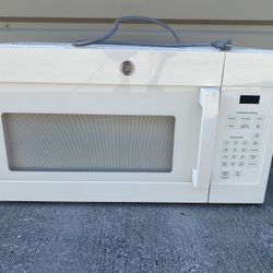 GE 1.6-cu ft Over-the-Range Microwave (Bisque)