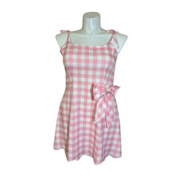 Pink Short  Dress XL