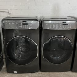 🔥 Samsung Electric Washer & Dryer Set + Mini Washer Included! 🔥