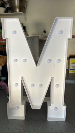 Light up letters