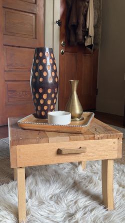 Real wood table