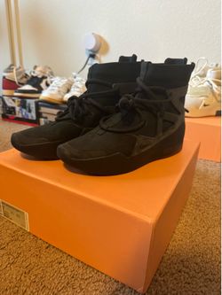 Black Nike Air Fear Of God 1s
