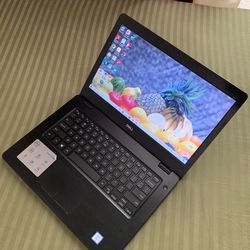 2019 14"Core i3 7th Gen Dell Laptop, 1TB HDD, 4GB RAM, HDMI, inbuilt Bluetooth, SD Card Reader And a WebCam.