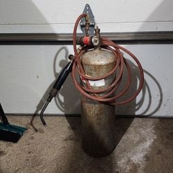 Turbotorch And 1/2 Full B-tank Acetylene