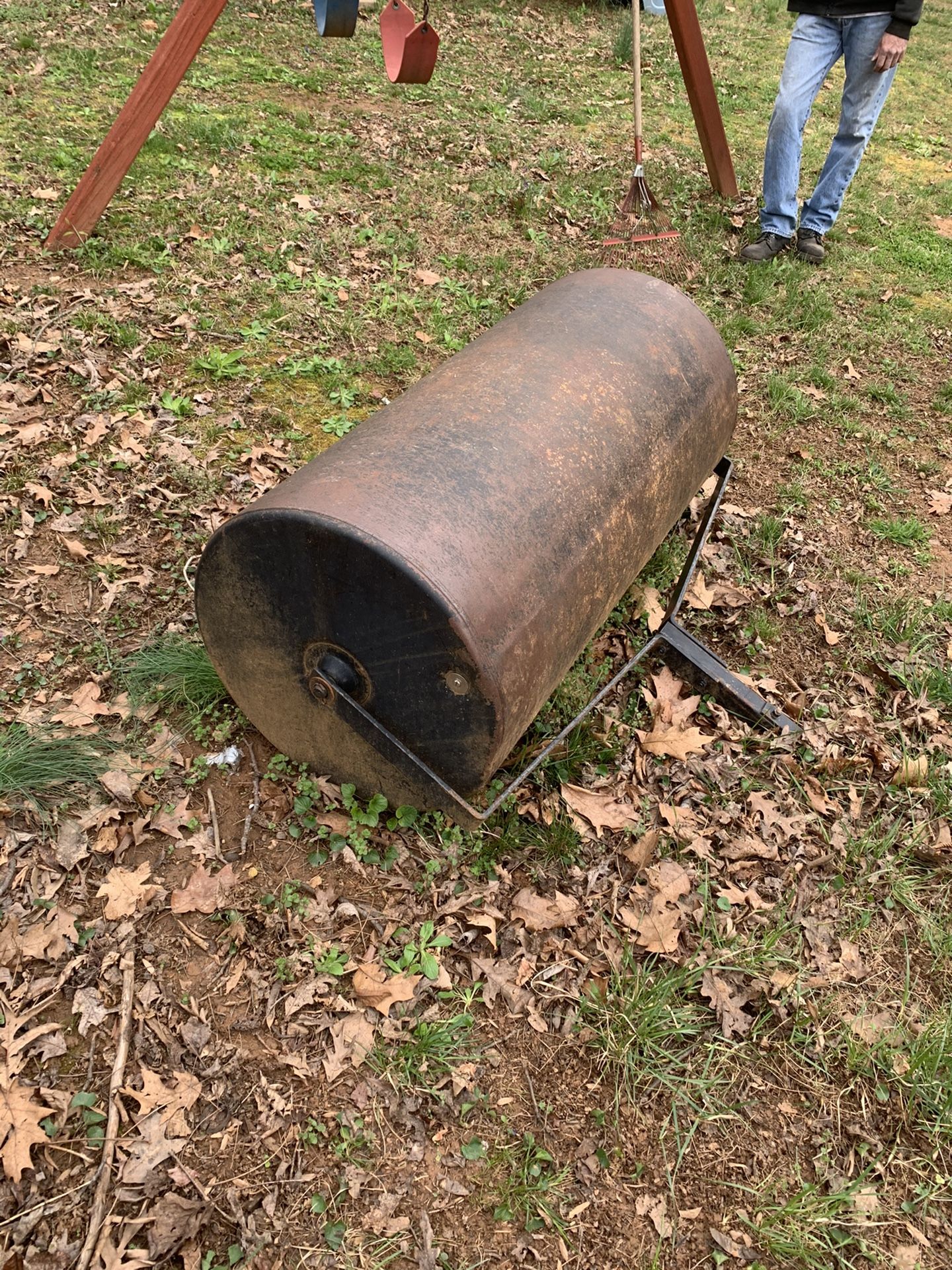Water weight roller