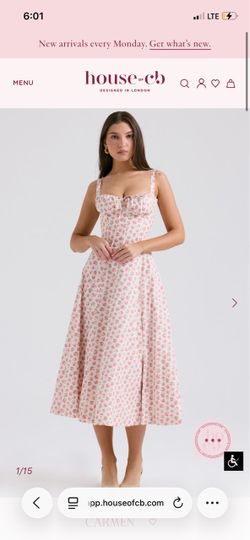 House of CB XS floral corset dress