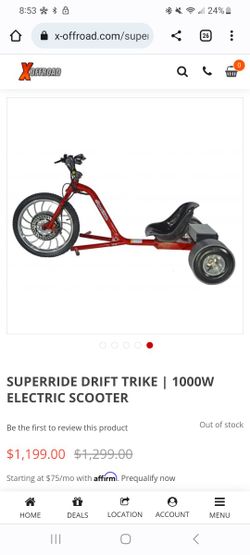 Superride deals drift trike