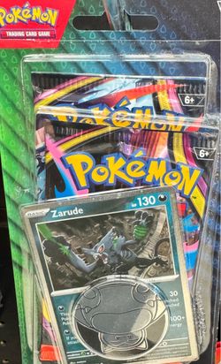 Pokémon TCG Zarude Blister Pack with Coin