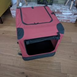 Collapsible Easy Store Carrier Cat Dog cubby hiding house 