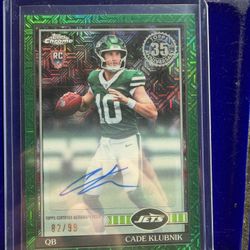 2026 Flagship Cabe Klubnik /99 Auto Green Mojo