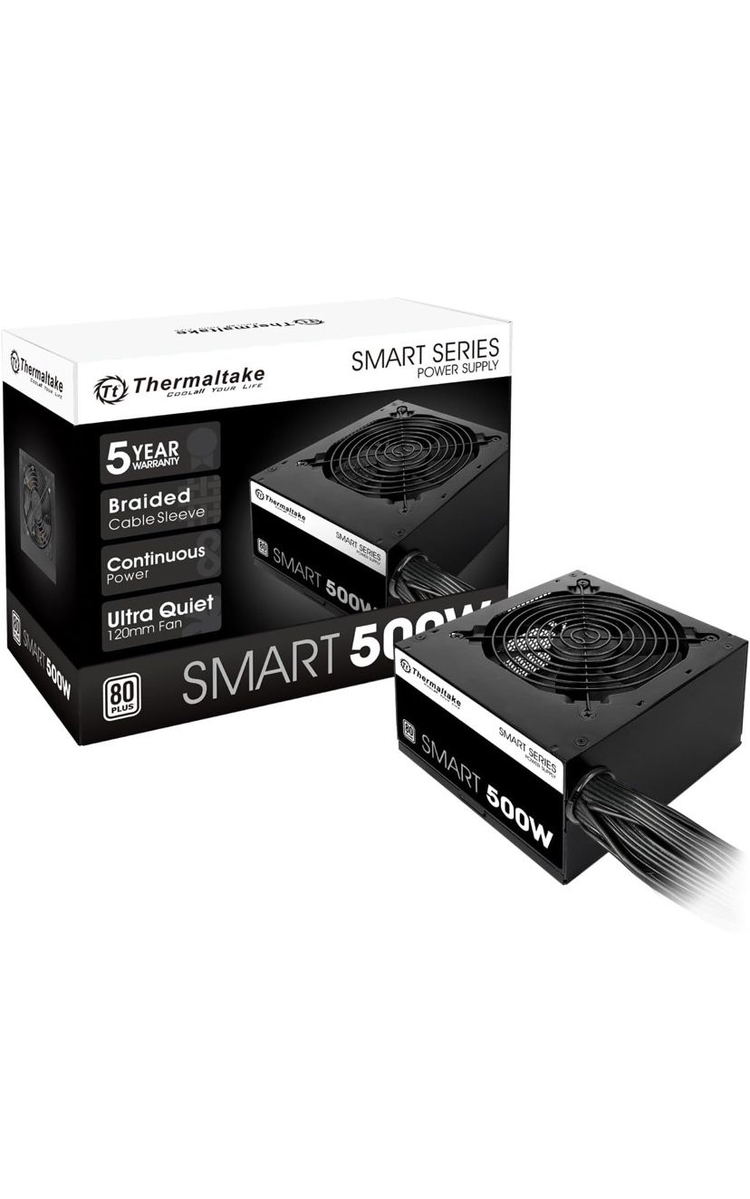 Power Supply 500 w (Used With Box)