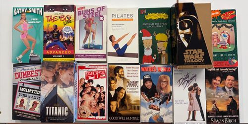 VHS tapes