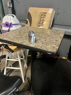 Cocktail Table And Chairs