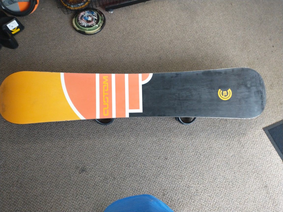 Used Burton Custom Snowboard 156cm - Snowboarding
