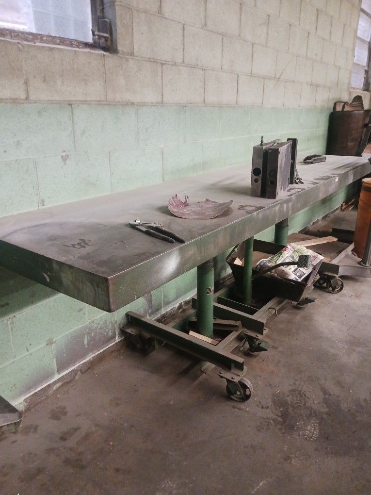 Lift Table 10ft Long Hydraulic