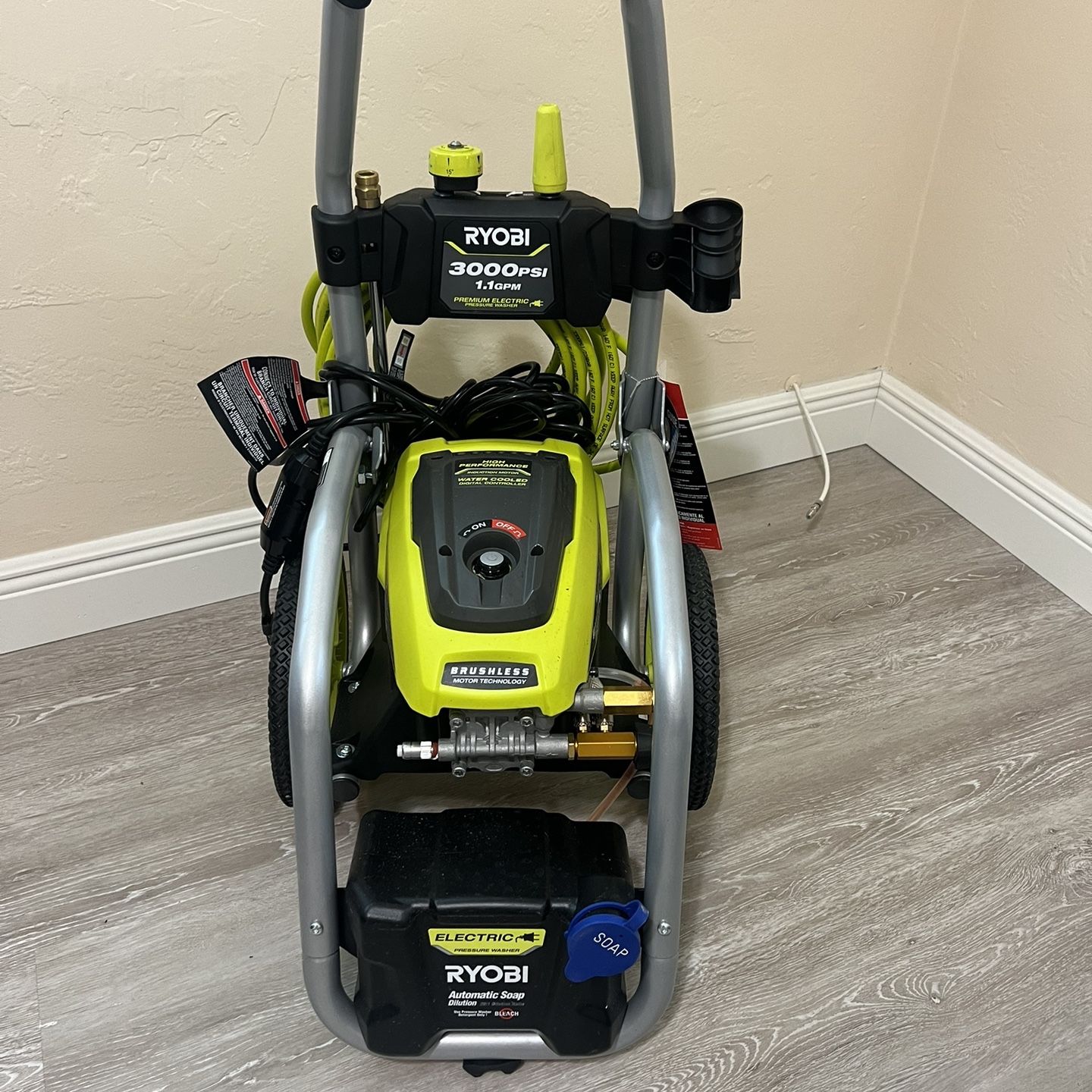 Used Ryobi Electric Pressure Washer 