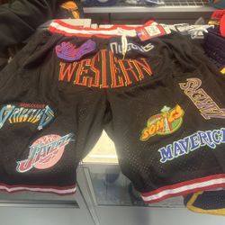 NBA and  NFL Shorts