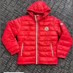 Moncler Puffer Jacket Red 