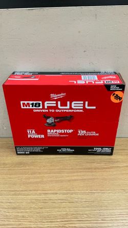 MILWAUKEE 2880-20 4-1/2” / 5” BREAKING GRINDER PADDLE SWITCH, NO-LOCK .
