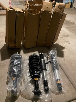 Front and rear shocks