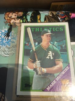 Mark McGwire rookie card