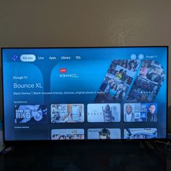 55 inch TCL 4K GOOGLE 