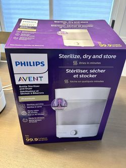 Philips AVENT Premium Baby Bottle Sterilizer with Dryer
